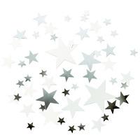 Porcelain Silver Star Confetti