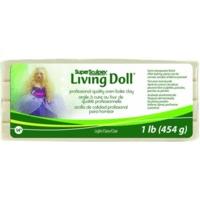 polyform super sculpey living doll 454 g light