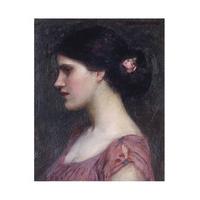 Portrait of a Girl By John Waterhouse