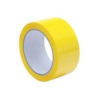 Polypropylene Tape (50mm x 66m) Yellow Pack of 6