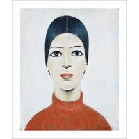 Portrait Of Ann, 1957 By L.S Low...