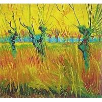 Pollarded Willow and Sunset By Vincent van Gogh