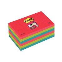 Post-it Super Sticky Notes Bora Bora Colour Collection (76x127mm) Assorted (Pack of 6 x 90 Sheets)
