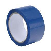 polypropylene tape 50mm x 66m blue pack of 6