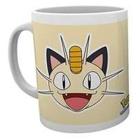 pokemon meowth face mug