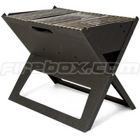 portable notebook bbq grill