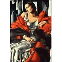 Portrait of Mrs Boucard By Tamara de Lempicka