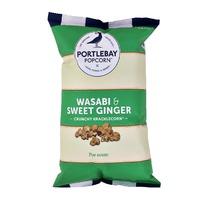 Portlebay Popcorn Wasabi & Sweet Ginger 75g - 75 g