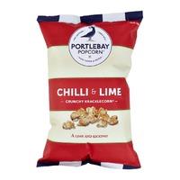 portlebay popcorn chilli lime 75g 75g