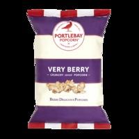 Portlebay Popcorn Very Berry 75g - 75 g, Black