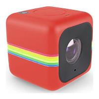 Polaroid Cube+ 1440p Mini Lifestyle Wi-Fi Action Camera - Red
