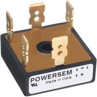 POWERSEM PSB 25MB-06 Single Phase Bridge Rectifier 600V 21A FASTON...