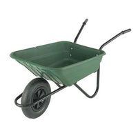 polypropylene multi purpose green barrow 90 litre