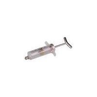 polyamide nylon syringe 10 cc metal handle and threaded attachment wes ...