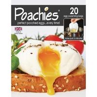 Poachies 20 Disposable Egg Poachers Pack of 20