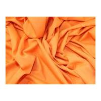 Polycotton Cotton Drill Dress Fabric Orange