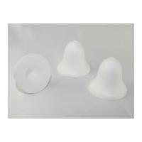 polystyrene shapes wedding christmas bell white