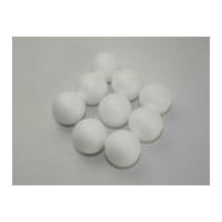 polystyrene shapes round ball white