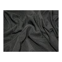 polyester stretch jersey dress fabric black