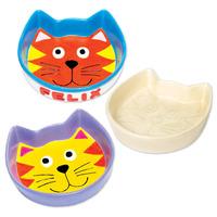 Porcelain Cat Bowls (Box of 2)