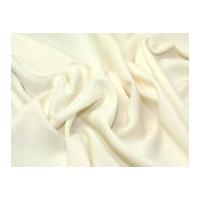 Polyester French Crepe Soft Suiting Dress Fabric Cream