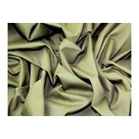 Polycotton Cotton Drill Dress Fabric Olive Green