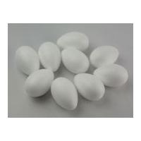 polystyrene shapes egg white