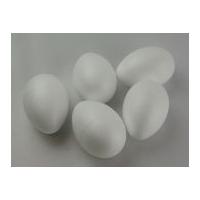 polystyrene shapes egg white