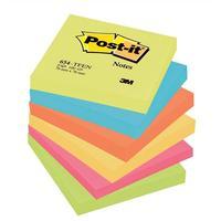 Post-it Sticky Notes Rainbow (6 x 100 Sheets)