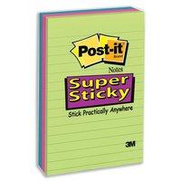 post it super sticky notes ultra assorted 3 x 90 sheets