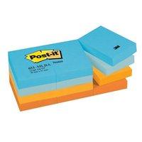 Post-it Sticky Notes Cool Pastel Rainbow (12 x 100 Sheets)