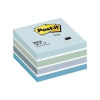 post it sticky notes cube pastel blue 1 x 450 sheets