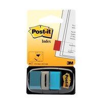 Post-it Index Flags 25mm Bright Blue (12 x 50 Flags)