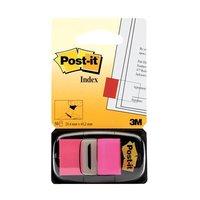 Post-it Index Flags 25mm Bright Pink (12 x 50 Flags)