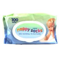 poly lina nappy sacks 100 pack