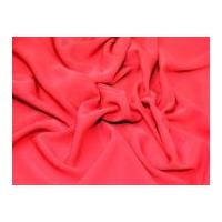 Polyester French Crepe Soft Suiting Dress Fabric Red