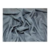 Ponte Roma Stretch Jersey Dress Fabric Grey Marl