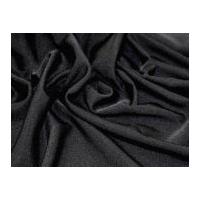 Polyester French Crepe Soft Suiting Dress Fabric Black