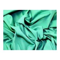 Polycotton Cotton Drill Dress Fabric Emerald Green
