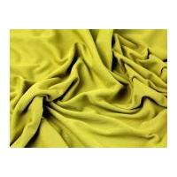 Polyester Rib Stretch Jersey Dress Fabric Mustard
