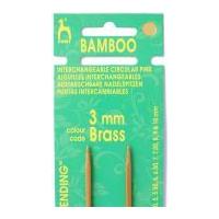 Pony Bamboo Circular Interchangeable Knitting Needles Shank