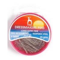 Pony Dressmakers Pins Tempered Steel 30mm
