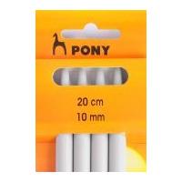Pony Double Point Knitting Needles 10mm