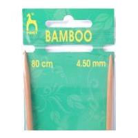 Pony Bamboo Circular Knitting Needles 4.5mm