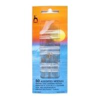 Pony Gold Eye Sewing Needles Assorted