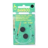 Pony Bamboo Circular Interchangeable Knitting Needles Knobs Black