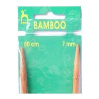 Pony Bamboo Circular Knitting Needles 7mm