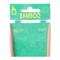 Pony Bamboo Circular Knitting Needles 5mm