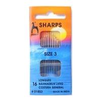 Pony Gold Eye Sharps Hand Sewing Needles