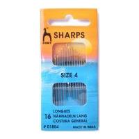 Pony Gold Eye Sharps Hand Sewing Needles